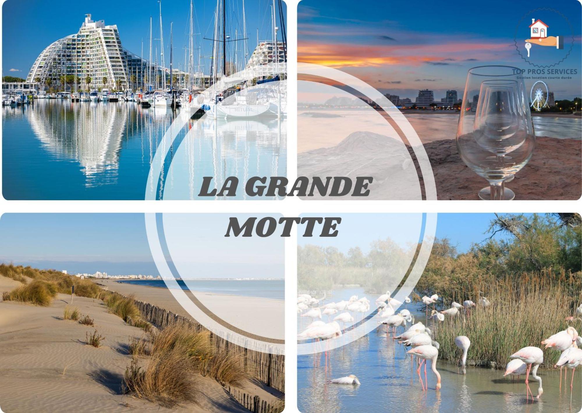 Le Estella Appart - Parking Wifi Au Calme 2 Min Plages - Resid Le Rayol - Top Pros Servicesconciergerie La Grande Motte Exterior photo